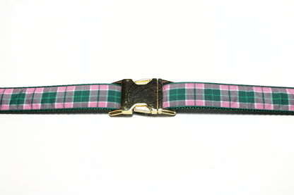 MacDonald of Kingsburgh Clan tartan - dog collar