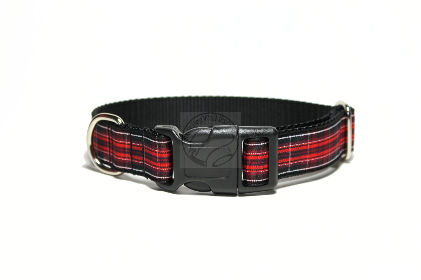 Pride of Wales tartan - dog collar