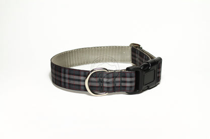 Pride of Scotland Silver tartan - dog collar