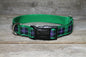 Hibernian FC Hibs tartan - dog collar
