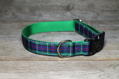 MacKenzie Clan tartan - dog collar
