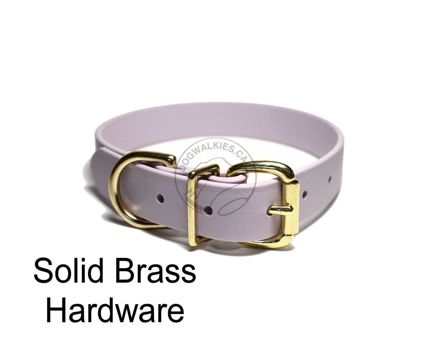 Lavender Purple Biothane Dog Collar - 1 inch (25mm) wide