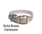 Lavender Purple Biothane Dog Collar - 1 inch (25mm) wide