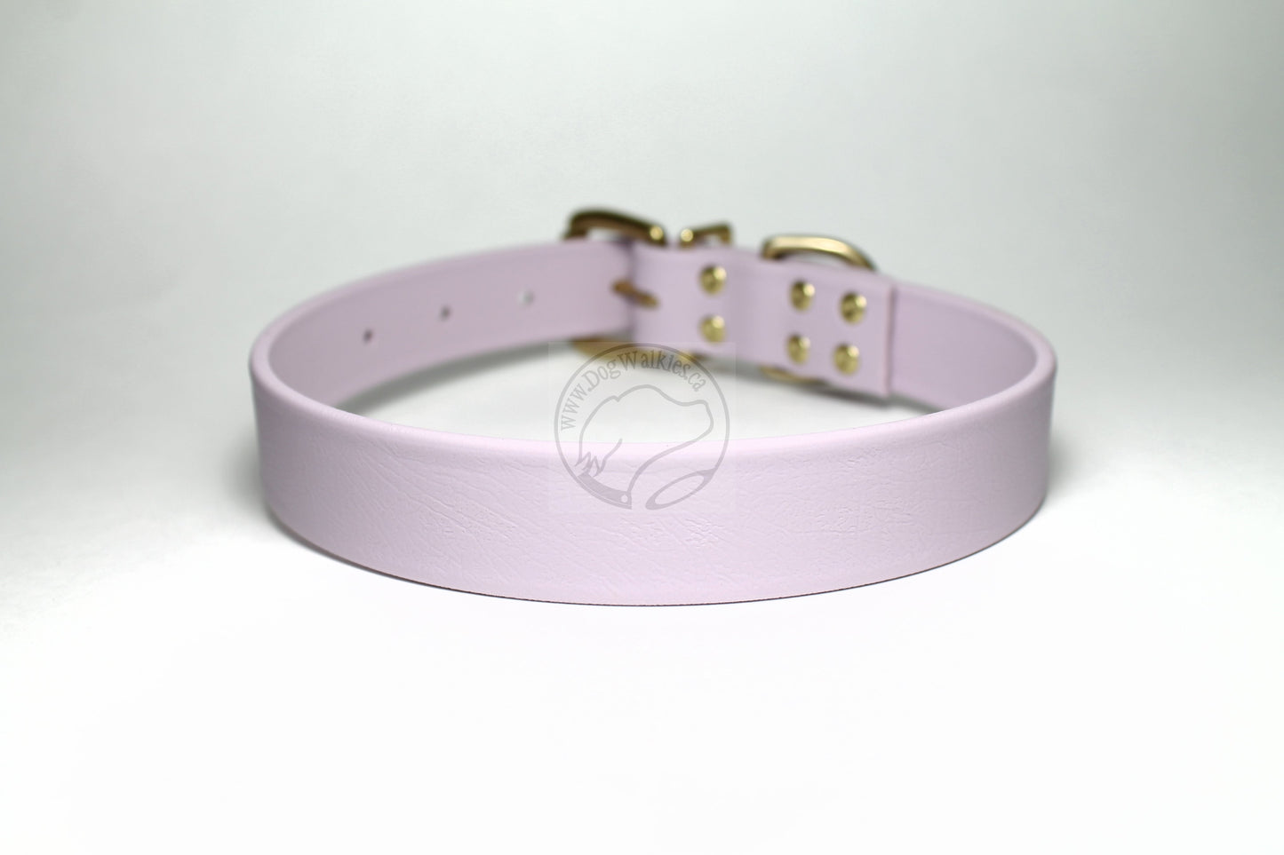 Lavender Purple Biothane Dog Collar - 1 inch (25mm) wide