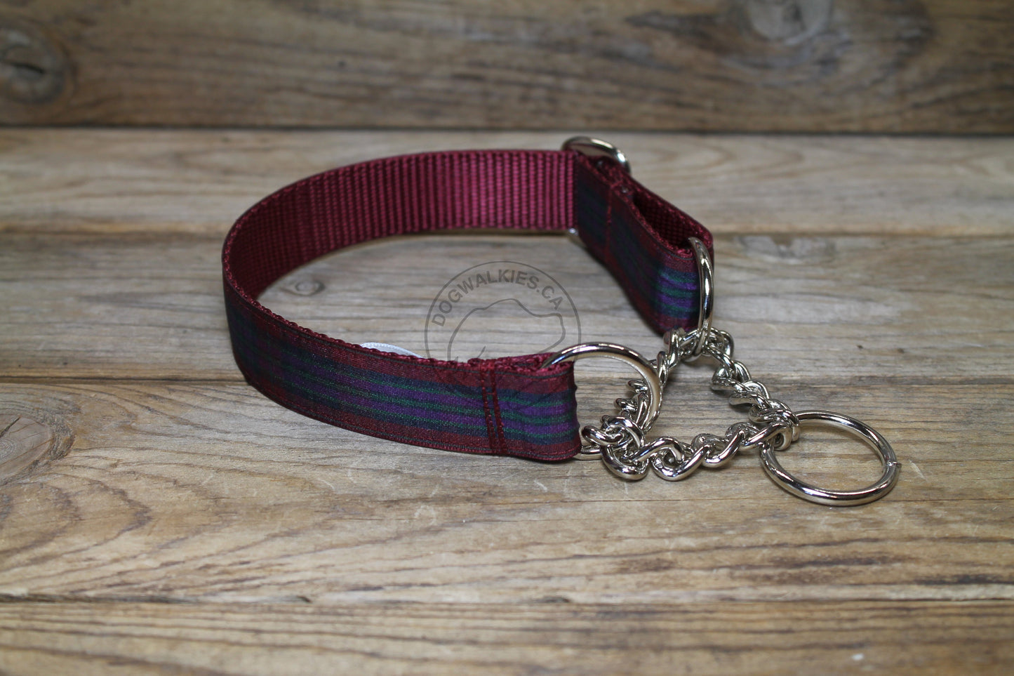 Pride of Scotland Autumn tartan - dog collar