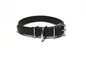 Jet Black Biothane Dog Collar - 1 inch (25mm) wide