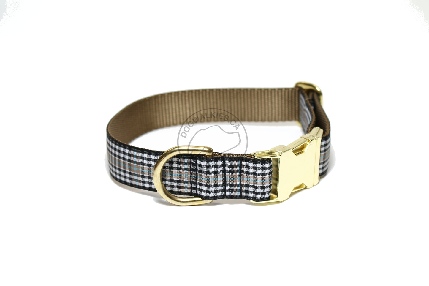 Burns Clan tartan - dog collar