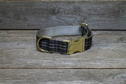 Pride of Scotland Silver tartan - dog collar