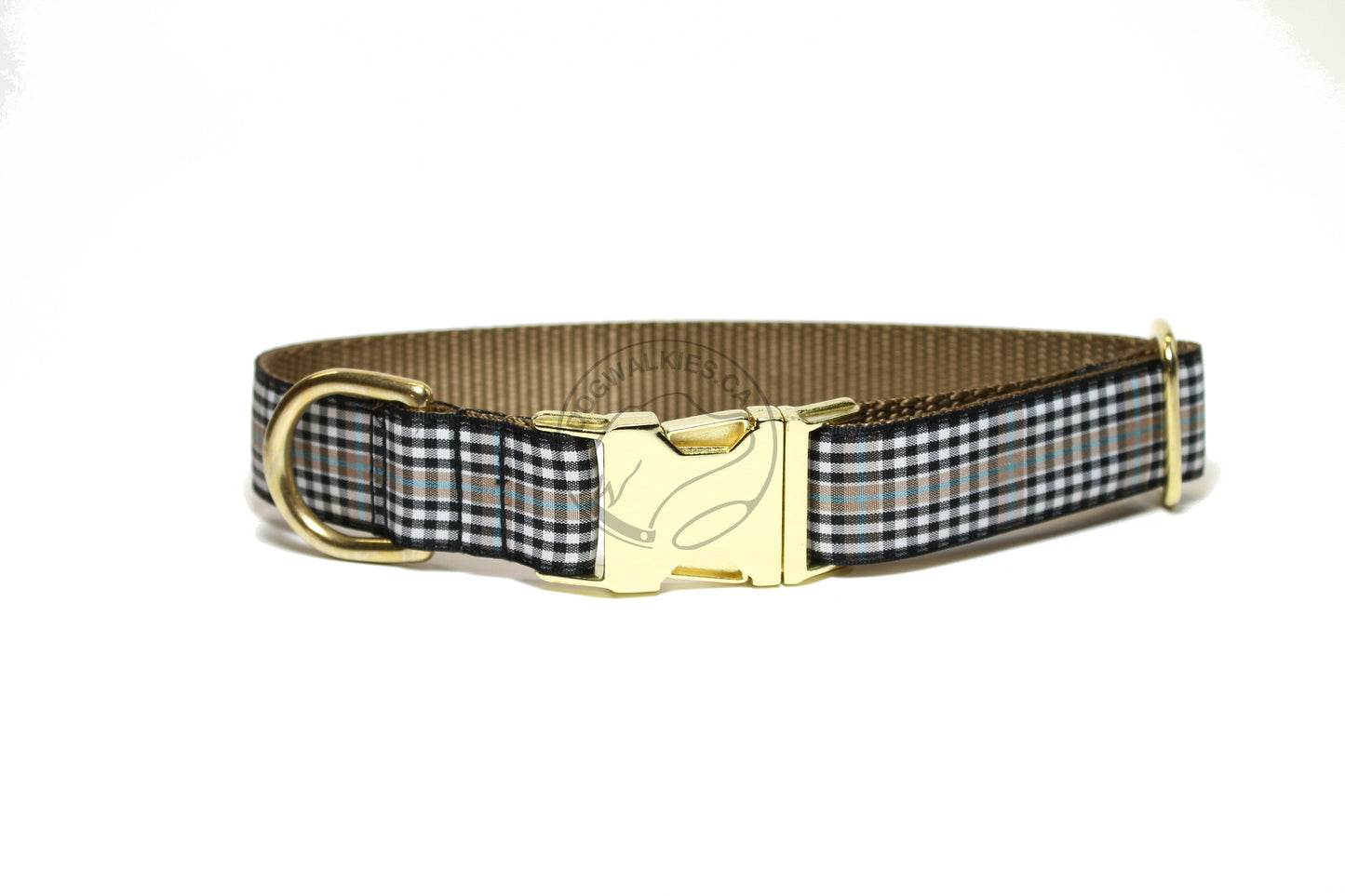 Burns Clan tartan - dog collar