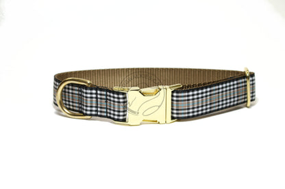 Burns Clan tartan - dog collar