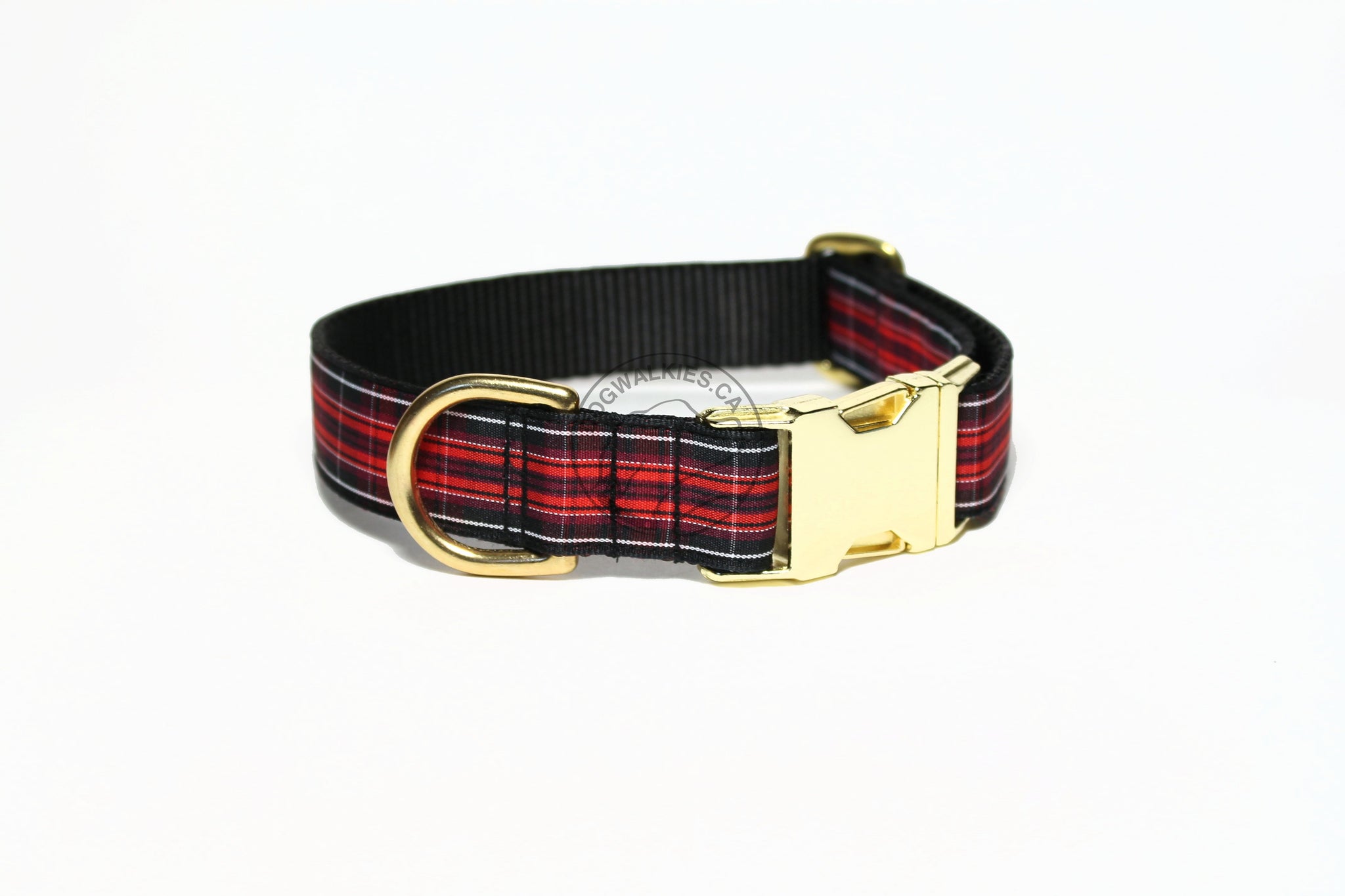 Pride of Wales tartan - dog collar