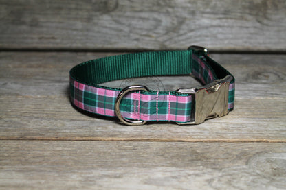 MacDonald of Kingsburgh Clan tartan - dog collar