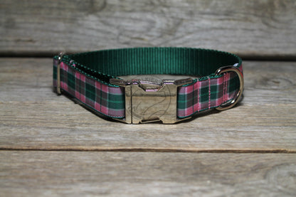 MacDonald of Kingsburgh Clan tartan - dog collar
