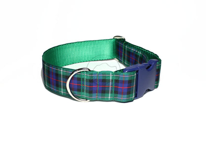 MacKenzie Clan tartan - dog collar