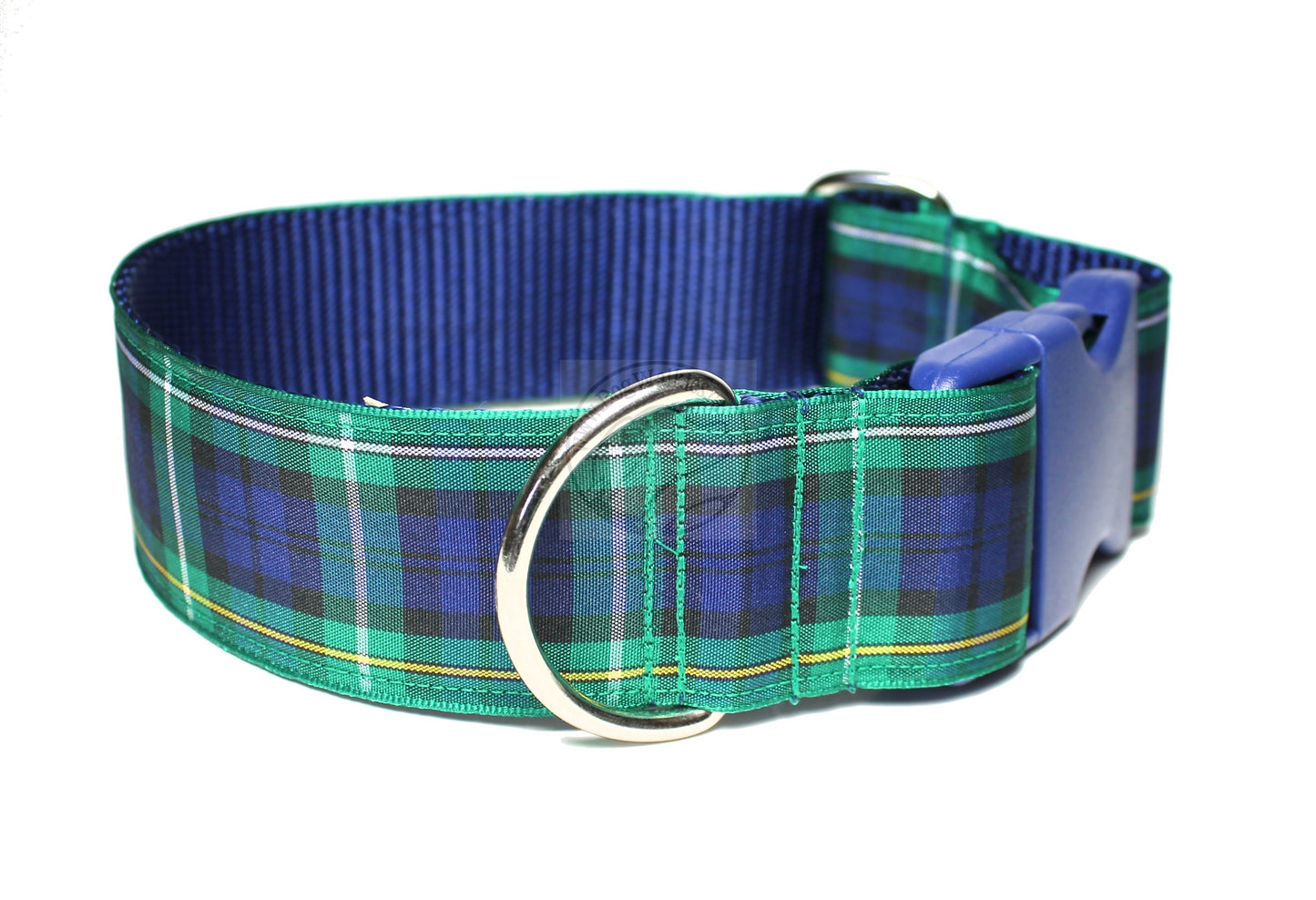 Campbell clan tartan - dog collar