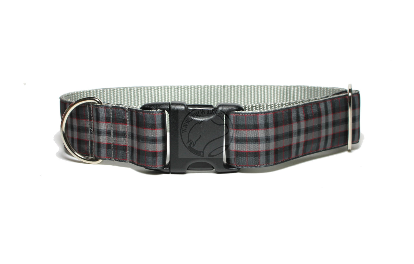 Pride of Scotland Silver tartan - dog collar