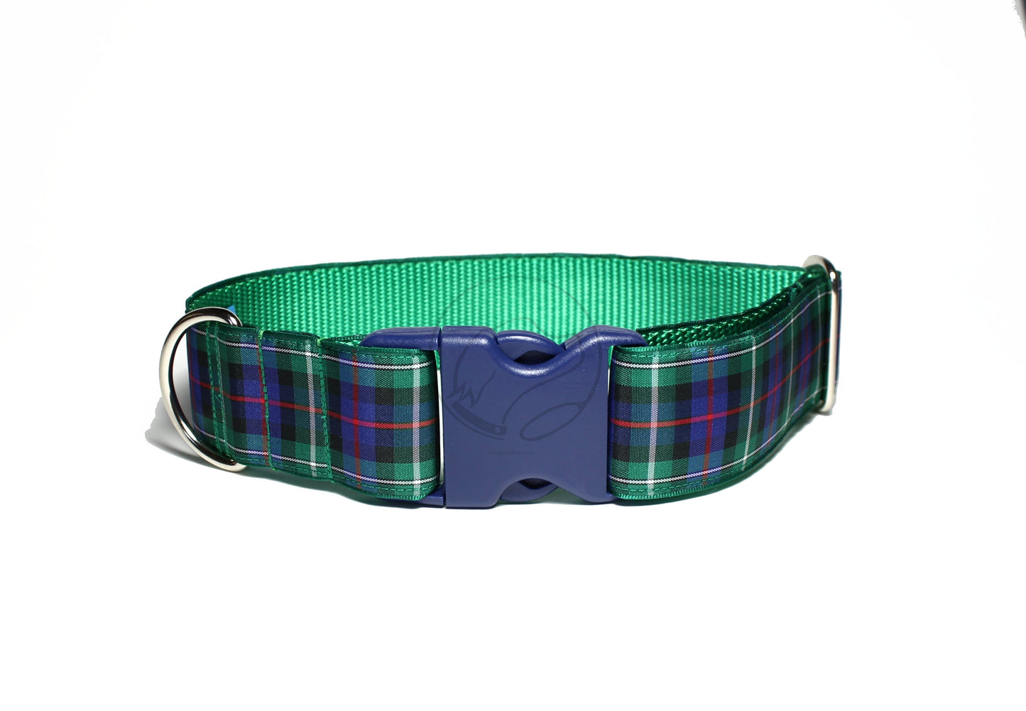 MacKenzie Clan tartan - dog collar