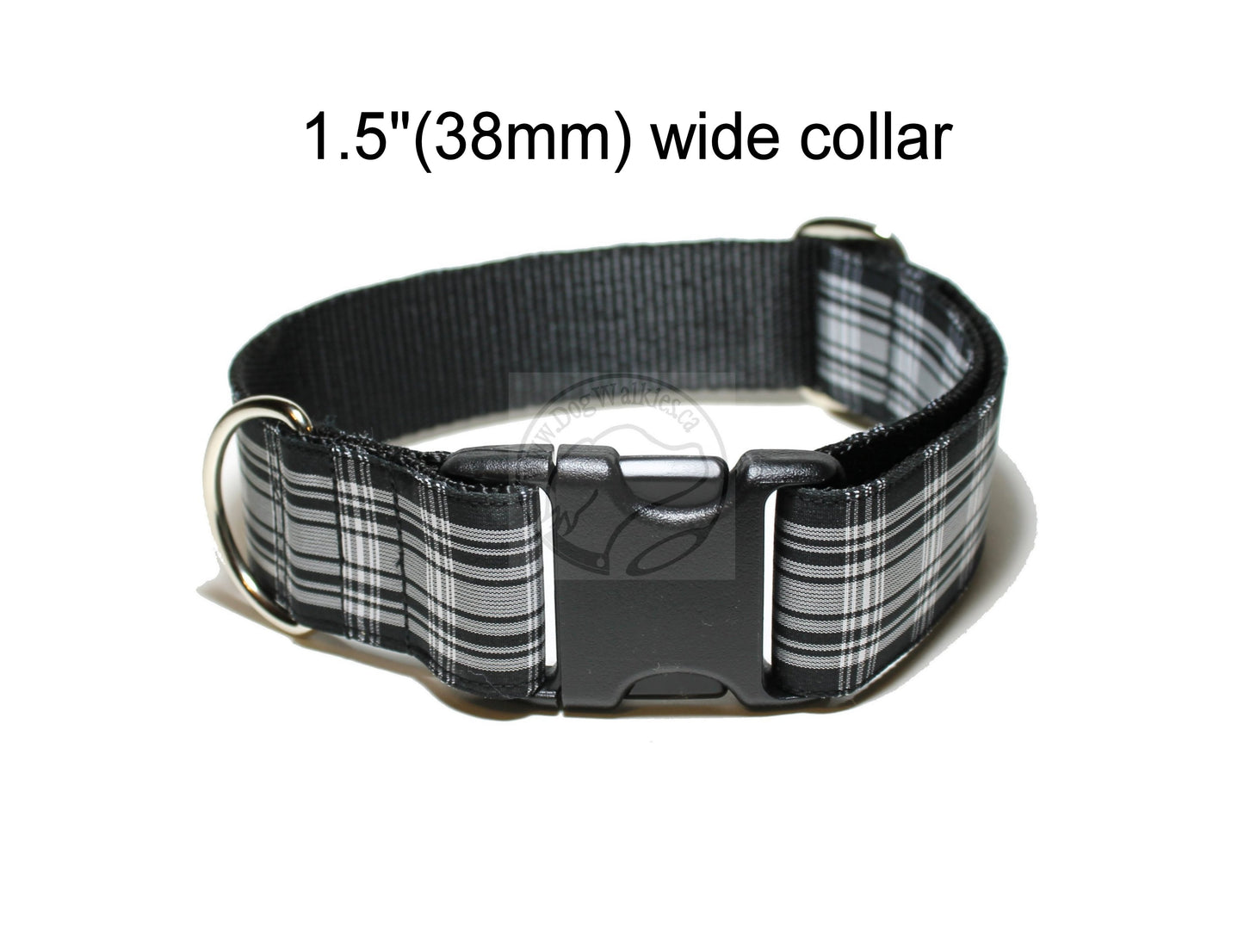 Menzies Clan tartan - dog collar