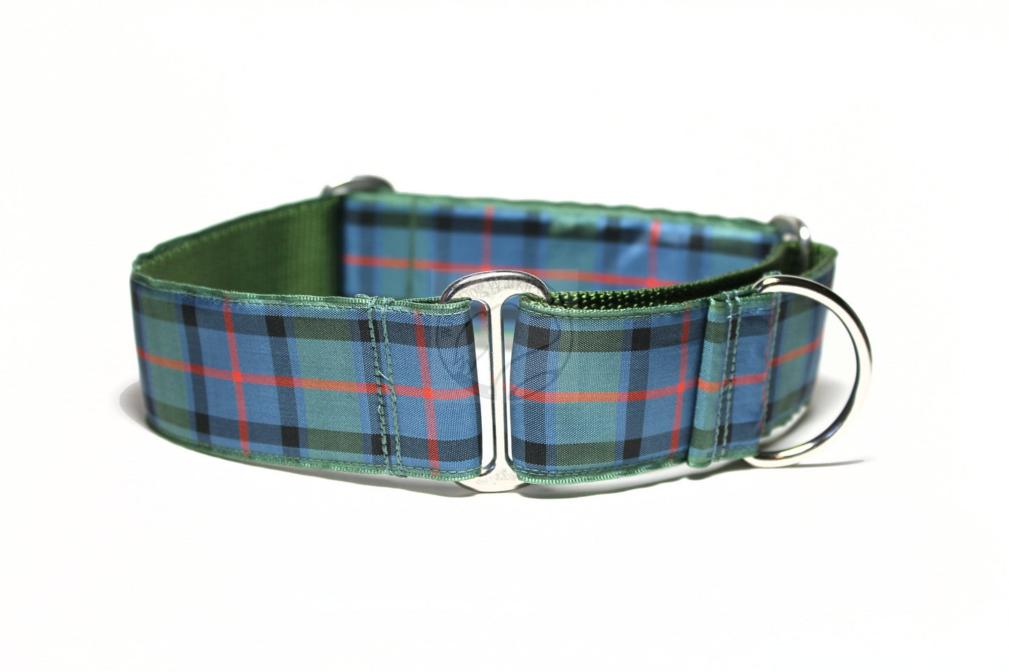 Flower of Scotland tartan - dog collar