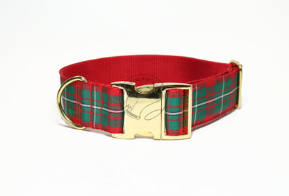 MacGregor Clan tartan - dog collar
