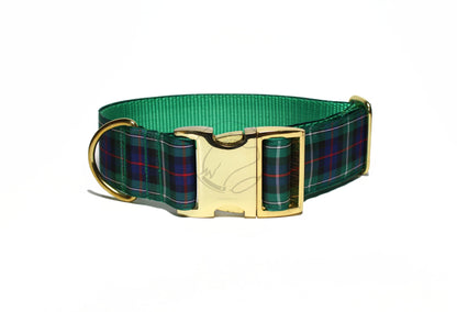 MacKenzie Clan tartan - dog collar