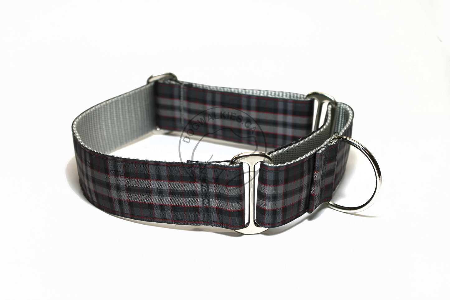 Pride of Scotland Silver tartan - dog collar