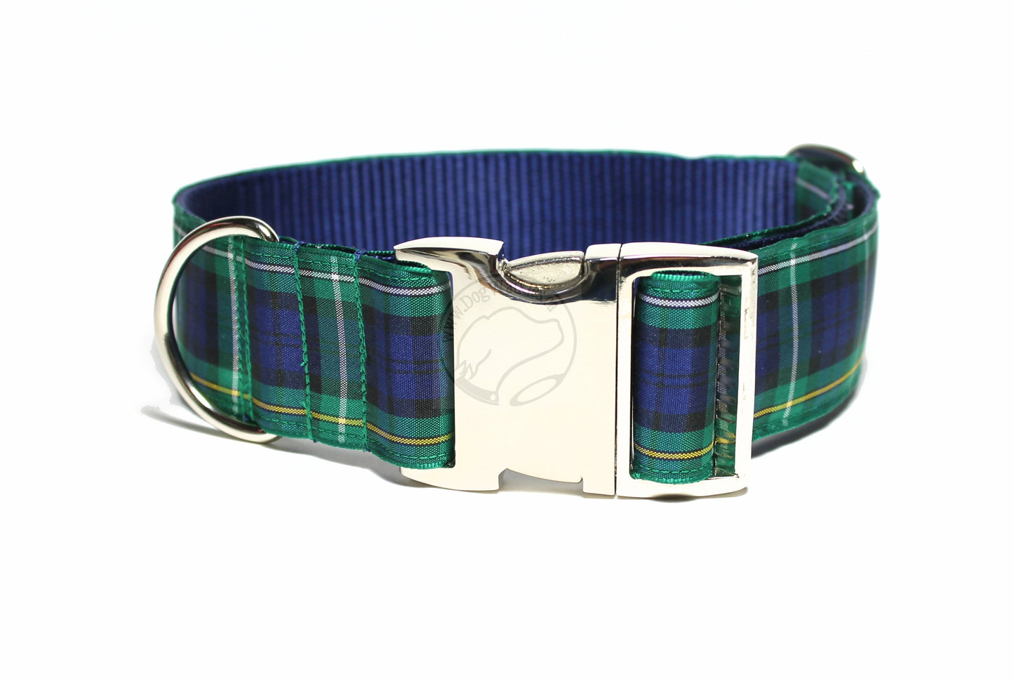 Campbell clan tartan - dog collar