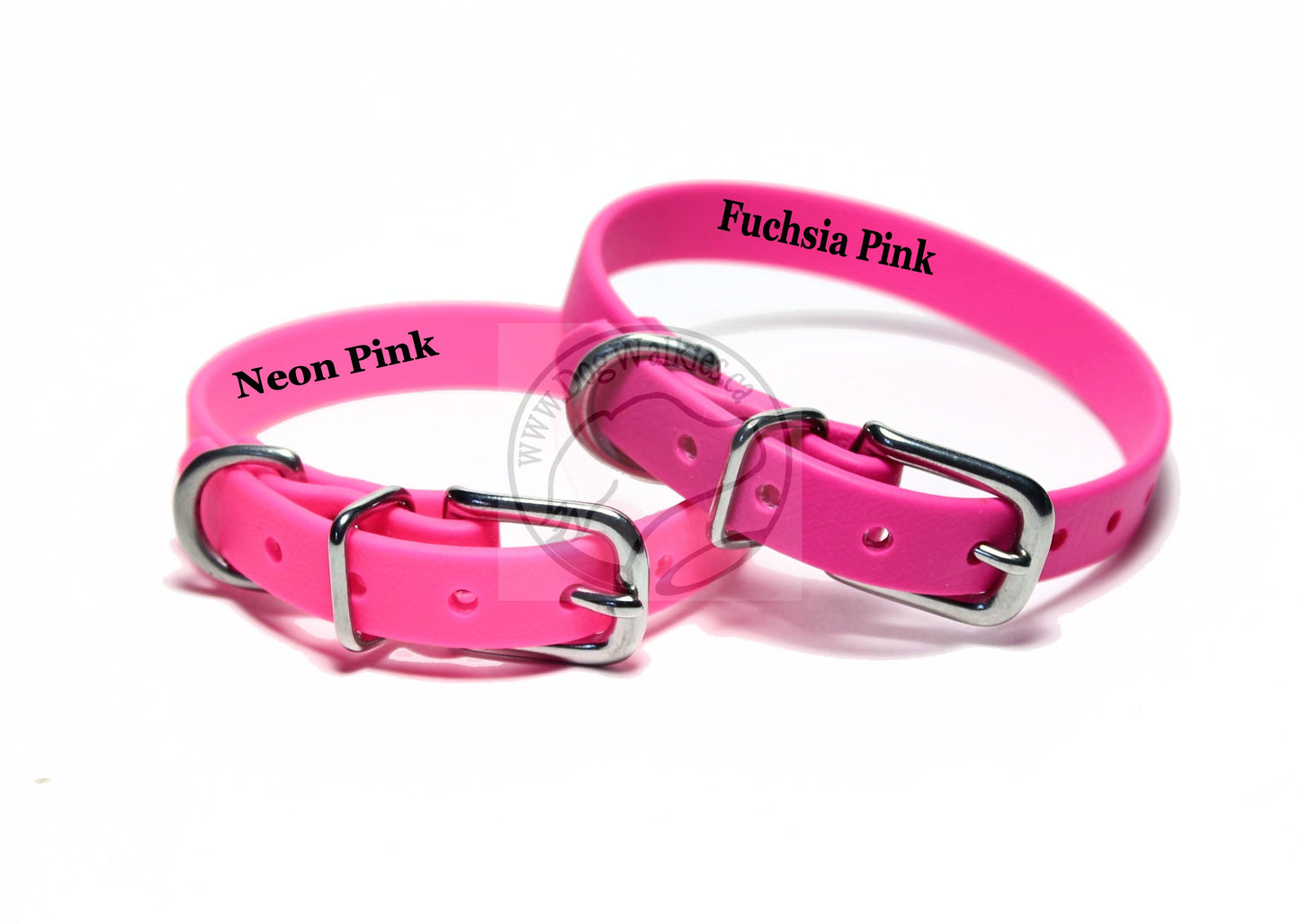 Little Pet or Dog Collar in Genuine Biothane - 12mm (1/2") width - 40 colours