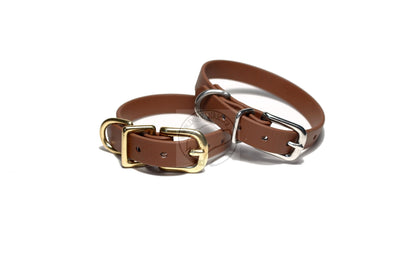 Little Pet or Dog Collar in Genuine Biothane - 12mm (1/2") width - 40 colours