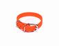 Neon Blaze Orange Biothane Small Dog Collar - 1/2" (12mm) wide
