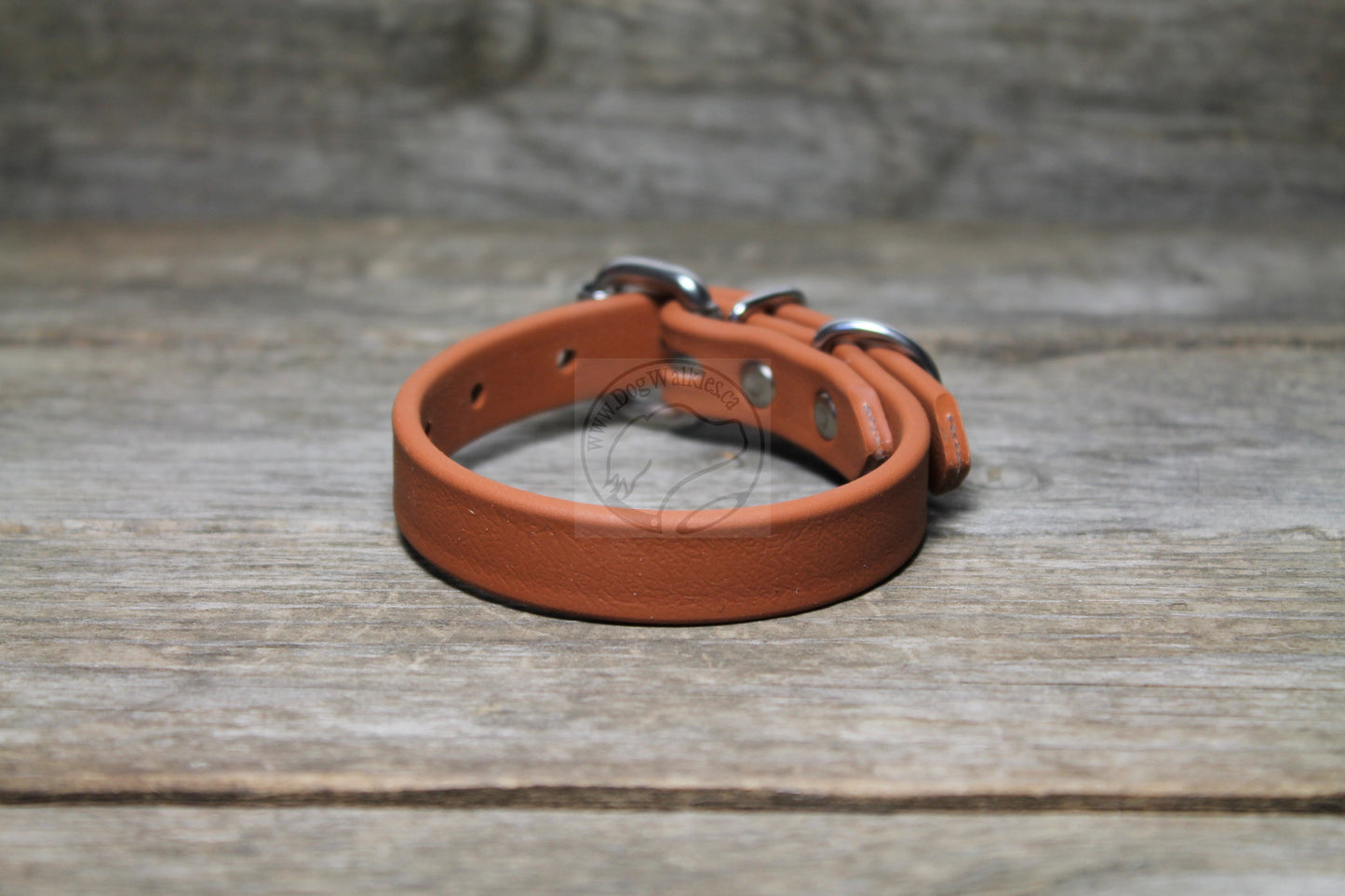Caramel Brown Biothane Dog Collar - 5/8"(16mm) wide