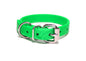 Neon Apple Green Biothane Dog Collar - 5/8"(16mm) wide