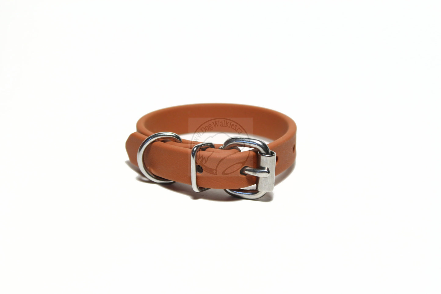 Caramel Brown Biothane Dog Collar - 5/8"(16mm) wide