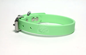 Discontinued- Limited Pastel Mint Green Biothane Dog Collar - 3/4" (20mm) wide