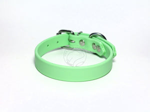 Discontinued- Limited Pastel Mint Green Biothane Dog Collar - 3/4" (20mm) wide