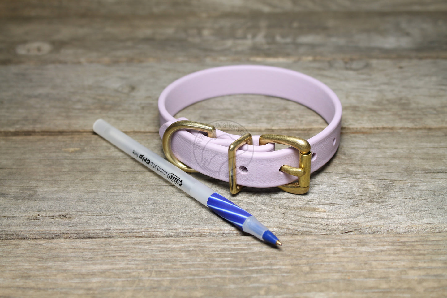 Lavender Purple Pastel Biothane Dog Collar - 3/4" (20mm) wide