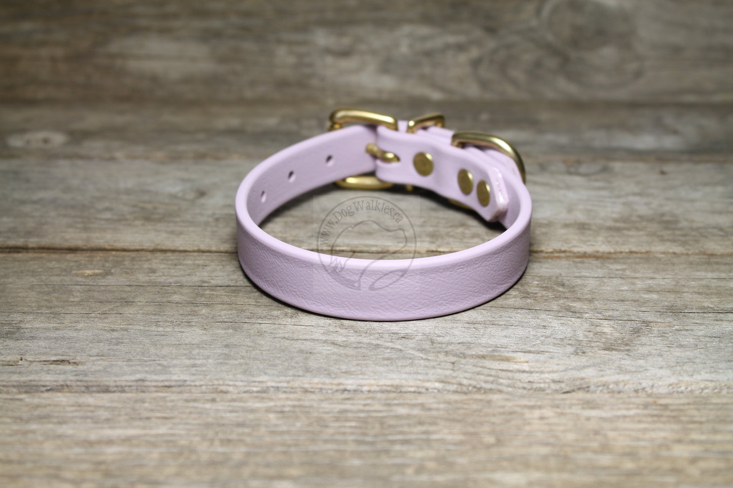 Lavender Purple Pastel Biothane Dog Collar - 3/4" (20mm) wide
