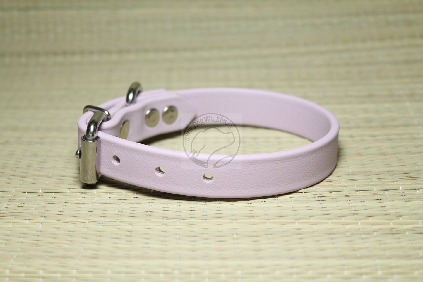 Lavender Purple Pastel Biothane Dog Collar - 3/4" (20mm) wide