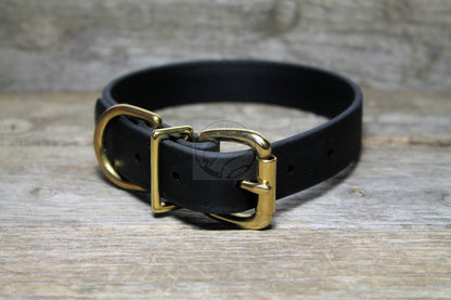 Large Dog Collar in Genuine Biothane - 25mm (1") width - 39 colours