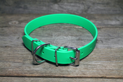 Large Dog Collar in Genuine Biothane - 25mm (1") width - 39 colours