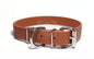 Caramel Brown Biothane Dog Collar - 1 inch (25mm) wide