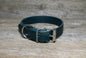 Pine Green Biothane Dog Collar - 1 inch (25mm) wide