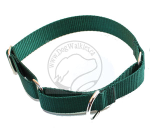 Martingale Dog Collar 1" (25mm) wide; Simple - Elegant - Strong