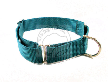 Martingale Dog Collar 1" (25mm) wide; Simple - Elegant - Strong