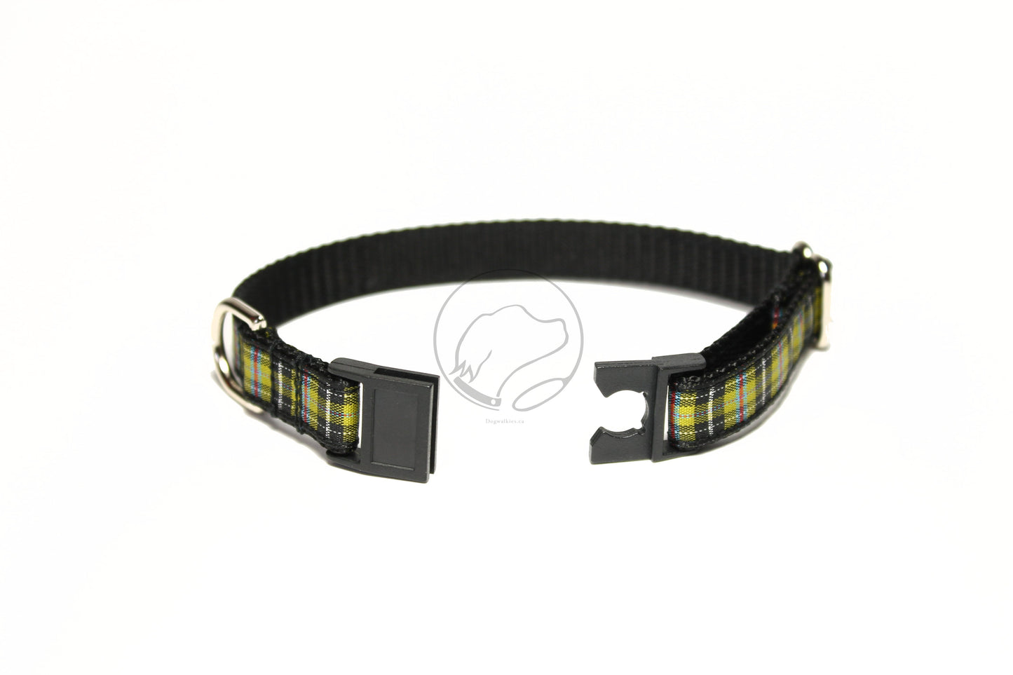 Cornish National tartan - dog collar
