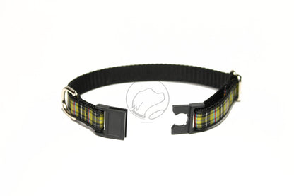 Cornish National tartan - dog collar