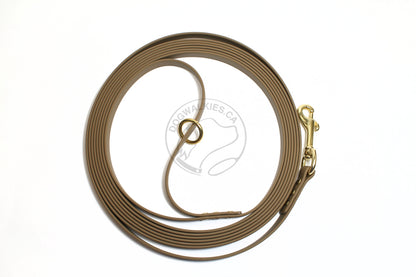 Coyote Tan Waterproof Tracking Recall Long Line