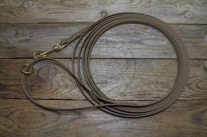 Coyote Tan Waterproof Tracking Recall Long Line