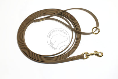 Coyote Tan Waterproof Tracking Recall Long Line
