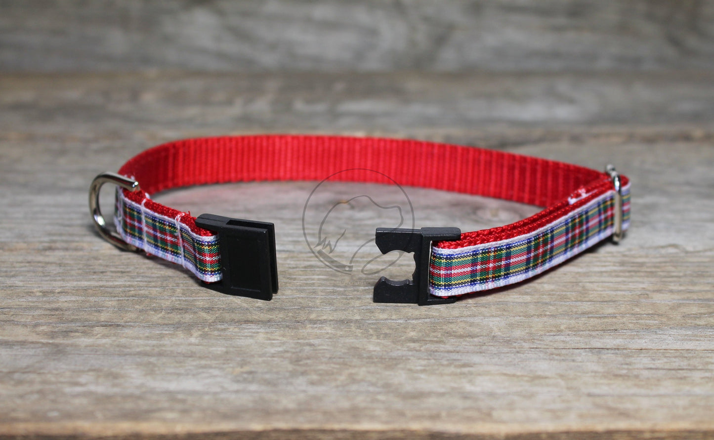 Stewart Clan Dress tartan - dog collar